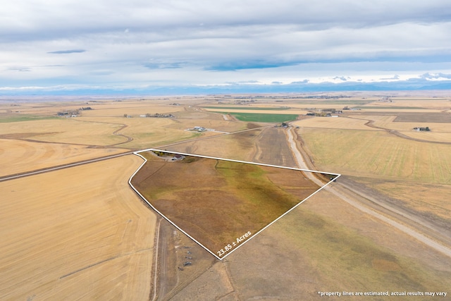 451 1st Rd NE, Fairfield, MT 59436 - overview of rural landscape