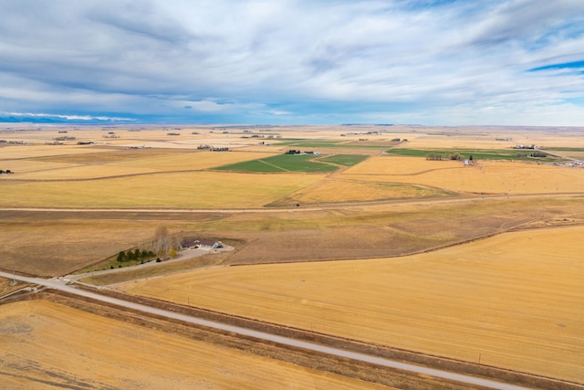 451 1st Rd NE, Fairfield, MT 59436 - aerial view of sparsely populated area