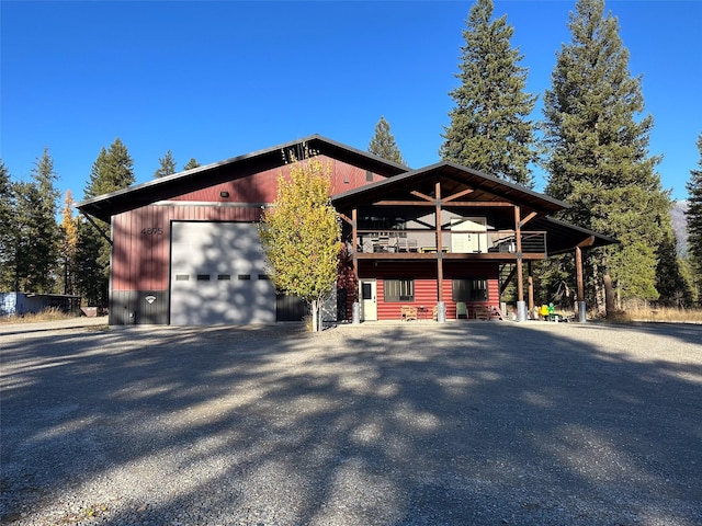 4895 Mt Highway 200, Thompson Falls, MT 59873 - view of front of house with driveway