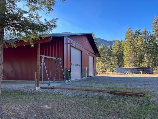4895 Mt Highway 200, Thompson Falls, MT 59873 - view of outdoor structure featuring a mountain view