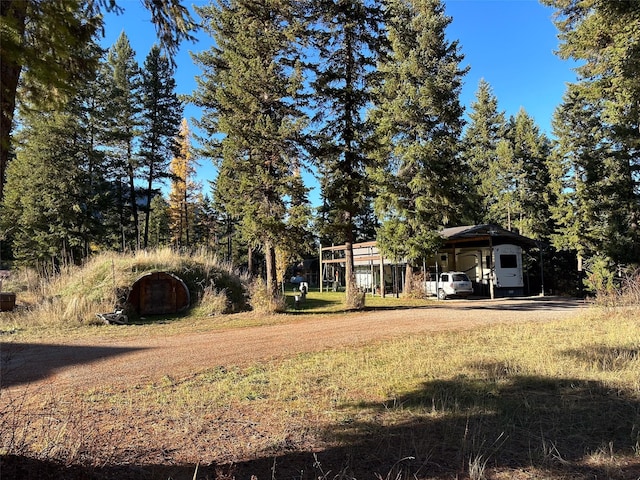 4895 Mt Highway 200, Thompson Falls, MT 59873 - view of yard with dirt driveway