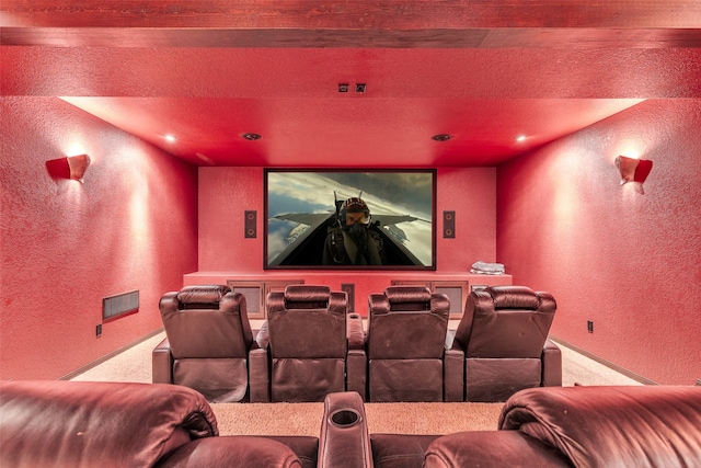 view of home theater