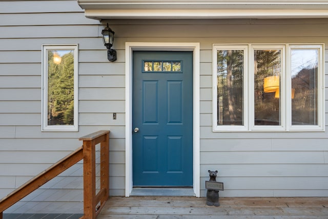 view of property entrance