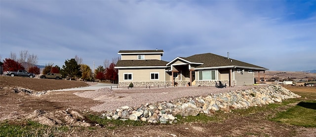 view of rear view of house