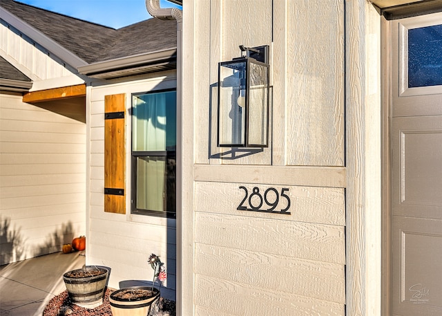 exterior space with tile patterned flooring