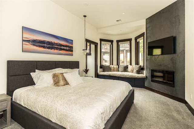 3868 Gelande St Unit 4, Whitefish, MT 59937 - bedroom featuring baseboards, visible vents, and carpet