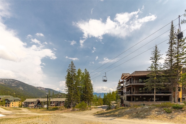 3868 Gelande St Unit 4, Whitefish, MT 59937 - view of road featuring a mountain view