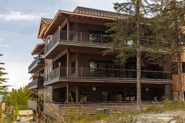 3868 Gelande St Unit 4, Whitefish, MT 59937 - back of house featuring board and batten siding