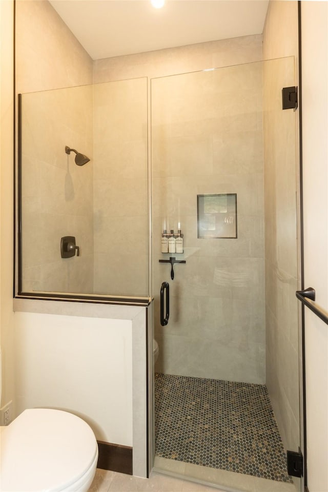 3868 Gelande St Unit 4, Whitefish, MT 59937 - bathroom with toilet and a stall shower