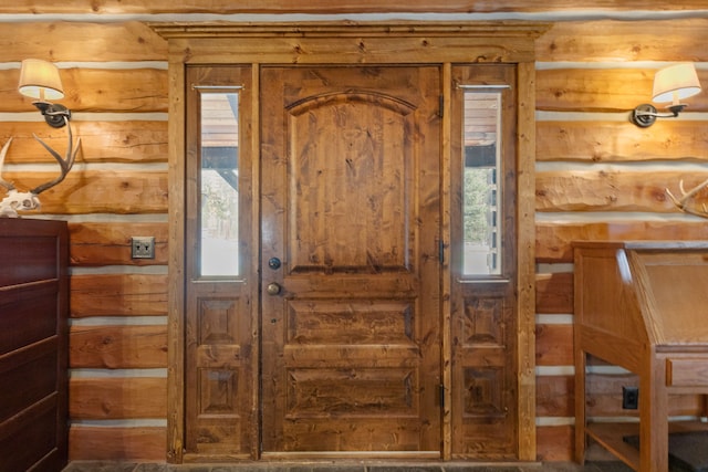 entrance foyer with a wealth of natural light