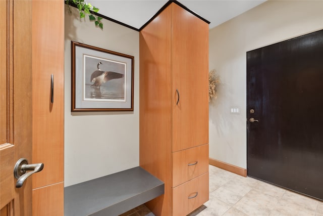 view of mudroom