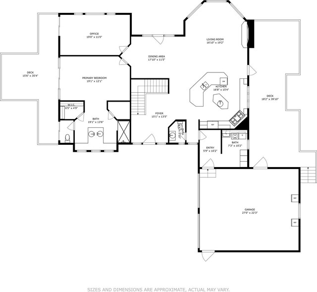 32054 Birch Tree Dr, Bigfork, MT 59911 - bedroom with stone tile flooring and baseboards