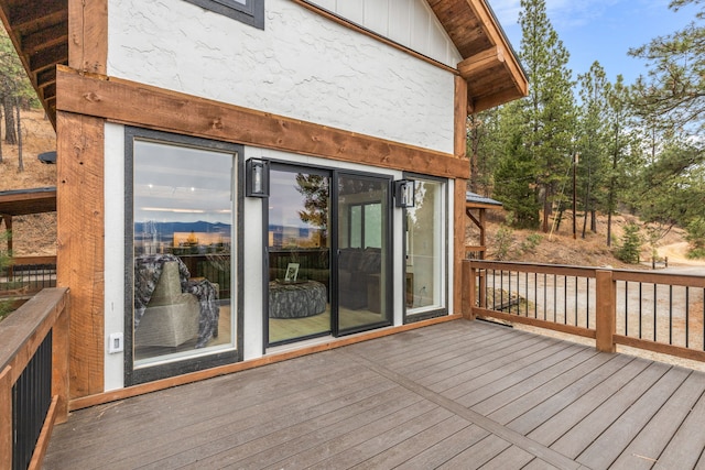 469 Owings Creek Loop, Hamilton, MT 59840 - view of wooden deck