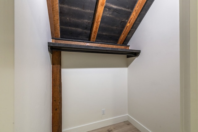 room details with wood-type flooring