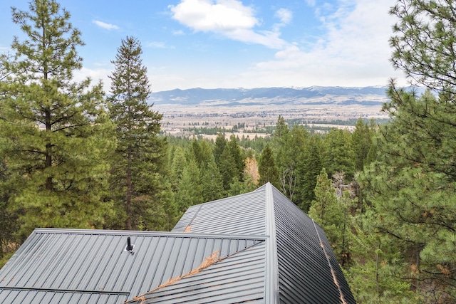 469 Owings Creek Loop, Hamilton, MT 59840 - view of mountain backdrop featuring a heavily wooded area