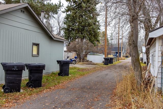 121 Mill Ave, Whitefish, MT 59937 - view of asphalt road