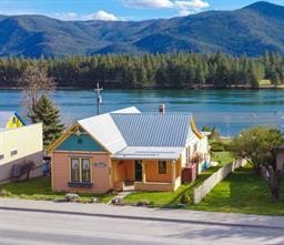 property view of water featuring a mountain view