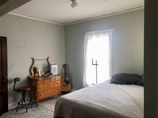 508 1st St W, Polson, MT 59860 - carpeted bedroom with ornamental molding