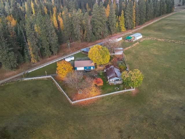 4 Courtier Rd, Thompson Falls, MT 59873 - view of subject property with a heavily wooded area