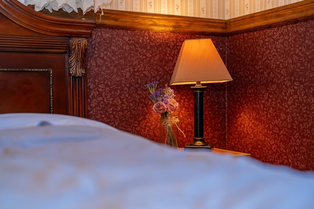4 Courtier Rd, Thompson Falls, MT 59873 - detailed view of wallpapered walls