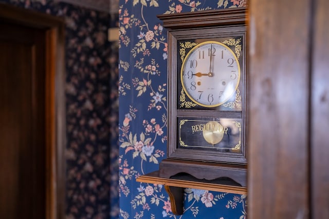 4 Courtier Rd, Thompson Falls, MT 59873 - detailed view of wallpapered walls