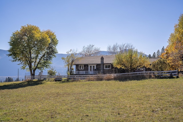 4 Courtier Rd, Thompson Falls, MT 59873 - back of property featuring a wooden deck