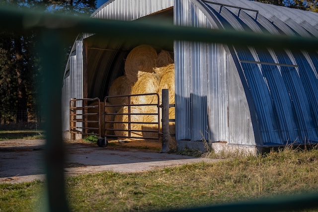 view of stable