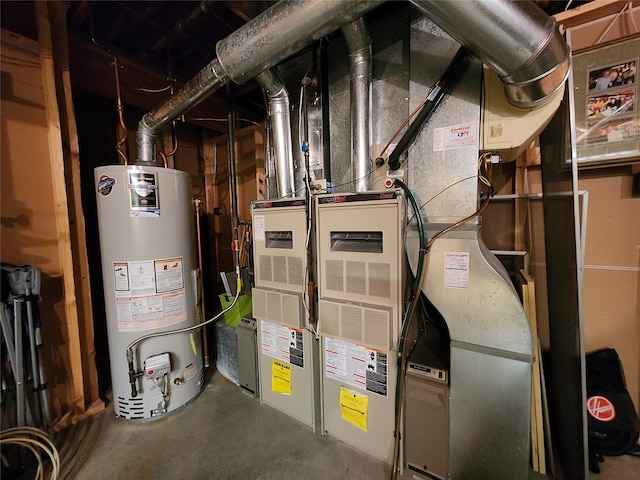 utilities with gas water heater