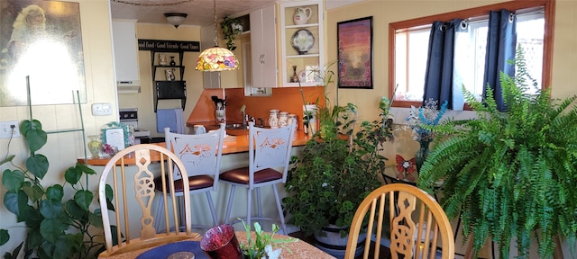 view of dining room