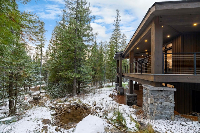 92 Woodlandstar Cir, Whitefish, MT 59937 - view of yard layered in snow