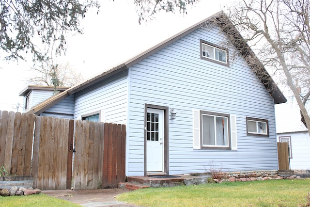 view of rear view of house