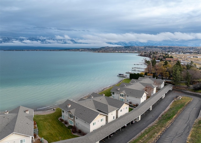 100 Rocky Point Rd Unit F5, Polson, MT 59860 - bird's eye view of a nearby body of water