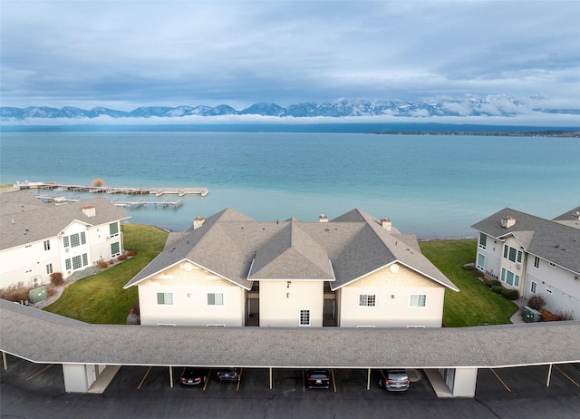 100 Rocky Point Rd Unit F5, Polson, MT 59860 - drone / aerial view of a nearby body of water