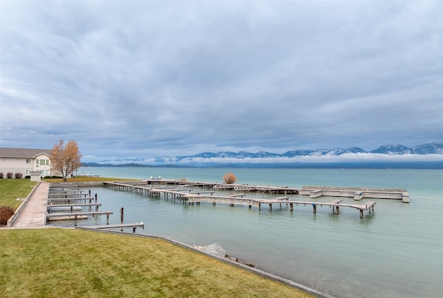 100 Rocky Point Rd Unit F5, Polson, MT 59860 - dock area with a water view