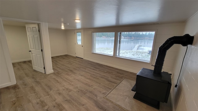 living room featuring hardwood / wood-style flooring