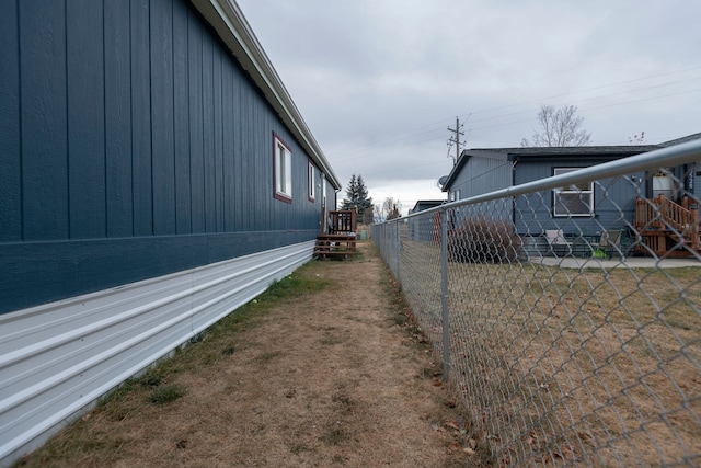 view of side of home