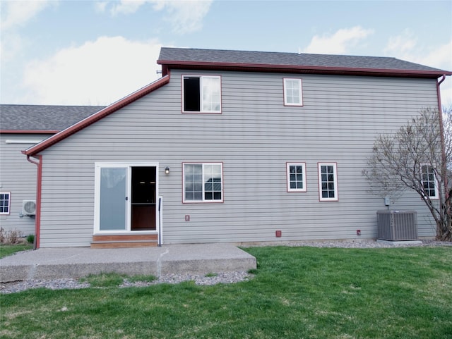 4019 Lancaster Rd, Missoula, MT 59808 - back of house with a patio area, a yard, and entry steps