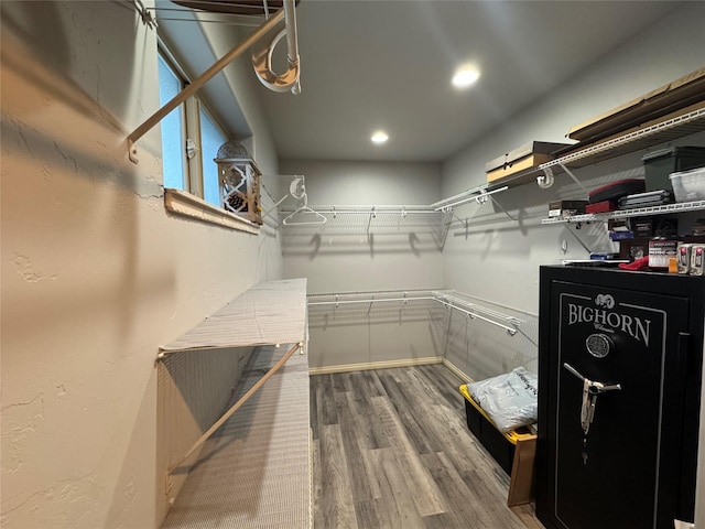 126 Moes Run, Kalispell, MT 59901 - spacious closet featuring wood finished floors