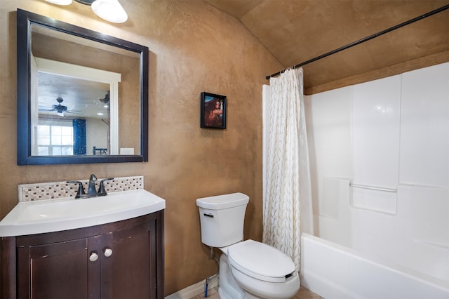 126 Moes Run, Kalispell, MT 59901 - bathroom with vanity, shower / bath combo with shower curtain, and toilet