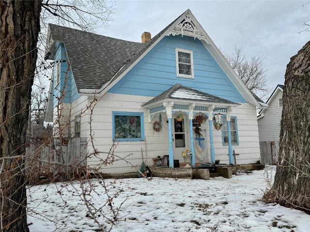 view of bungalow