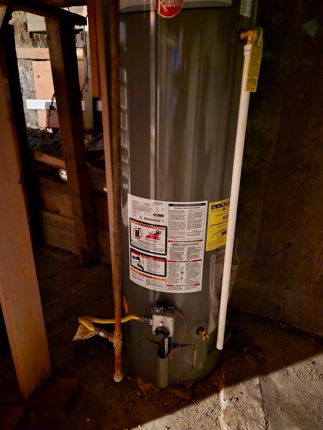 utilities featuring water heater