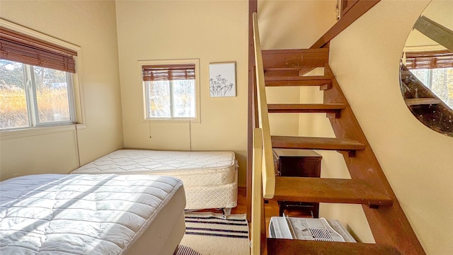 bedroom featuring multiple windows