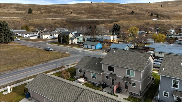 1825 Scott St Unit B, Missoula, MT 59802 - aerial perspective of suburban area featuring a mountainous background