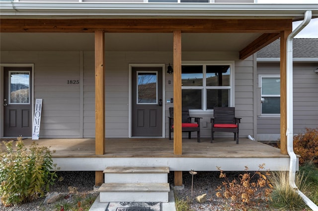 1825 Scott St Unit B, Missoula, MT 59802 - property entrance with covered porch