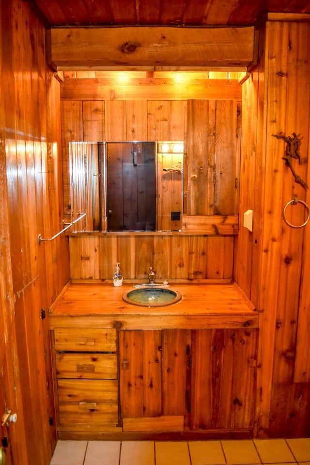 32927 Hellroaring Rd, Polson, MT 59860 - unfurnished room featuring a wainscoted wall and wooden walls