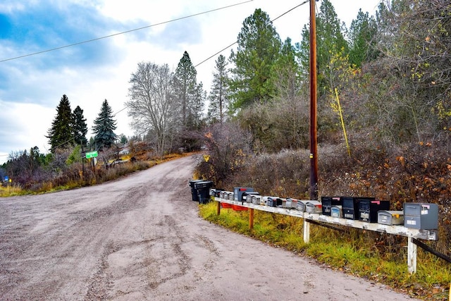 32927 Hellroaring Rd, Polson, MT 59860 - view of dirt / gravel road