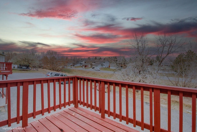 view of deck