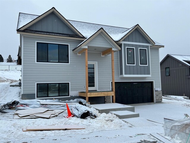 view of property in mid-construction