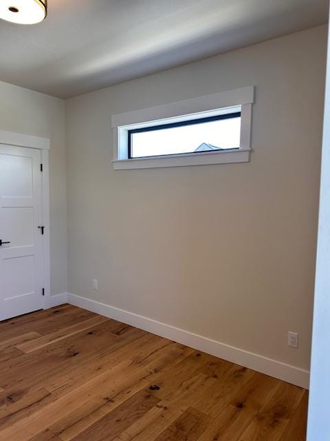 7026 Max Dr, Missoula, MT 59803 - spare room with baseboards and light wood-style floors