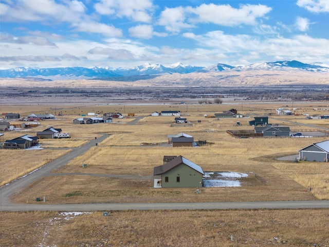 4 Sapphire Way, Sheridan, MT 59749 - aerial view of sparsely populated area featuring a mountain backdrop